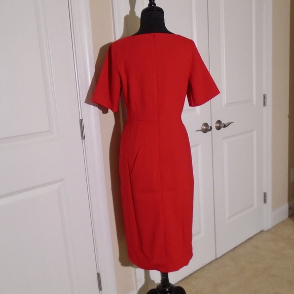 ANN TAYLOR NWT Scoop Neck Sheath Dress 4/6 - Picture 6 of 6